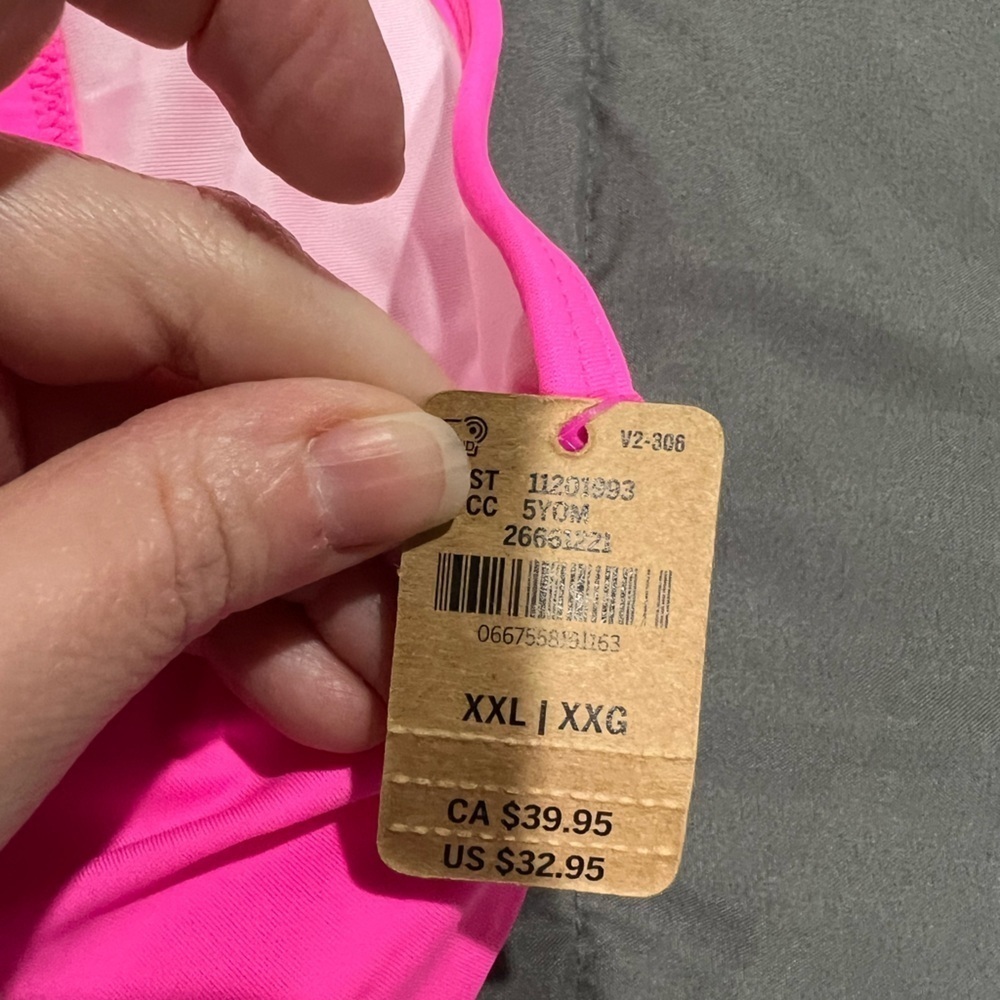 NWT VS Victoria Secret pink bikini swim suit L XXL - Picture 3 of 10